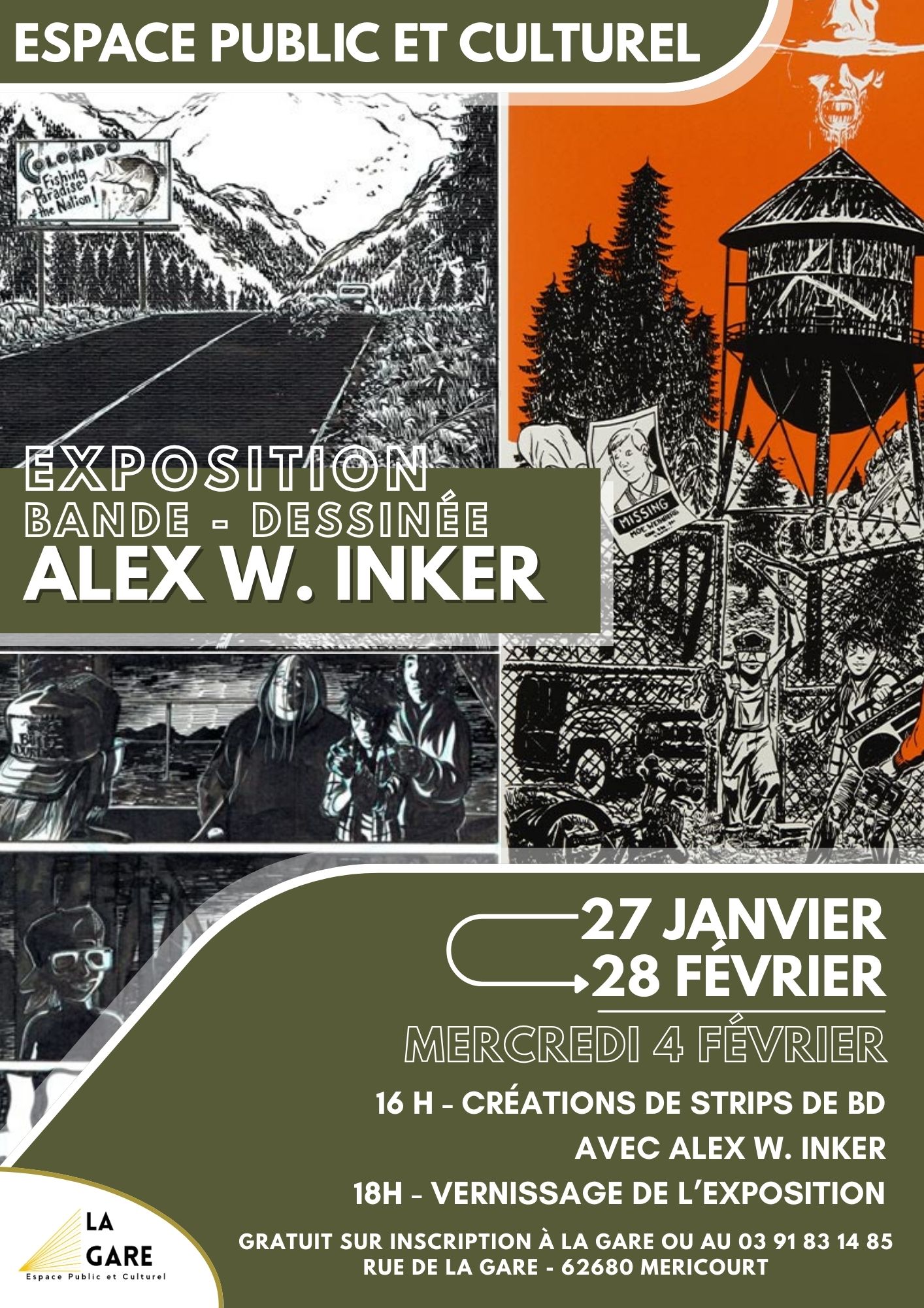 Vernissa exposition Inker - Méricourt