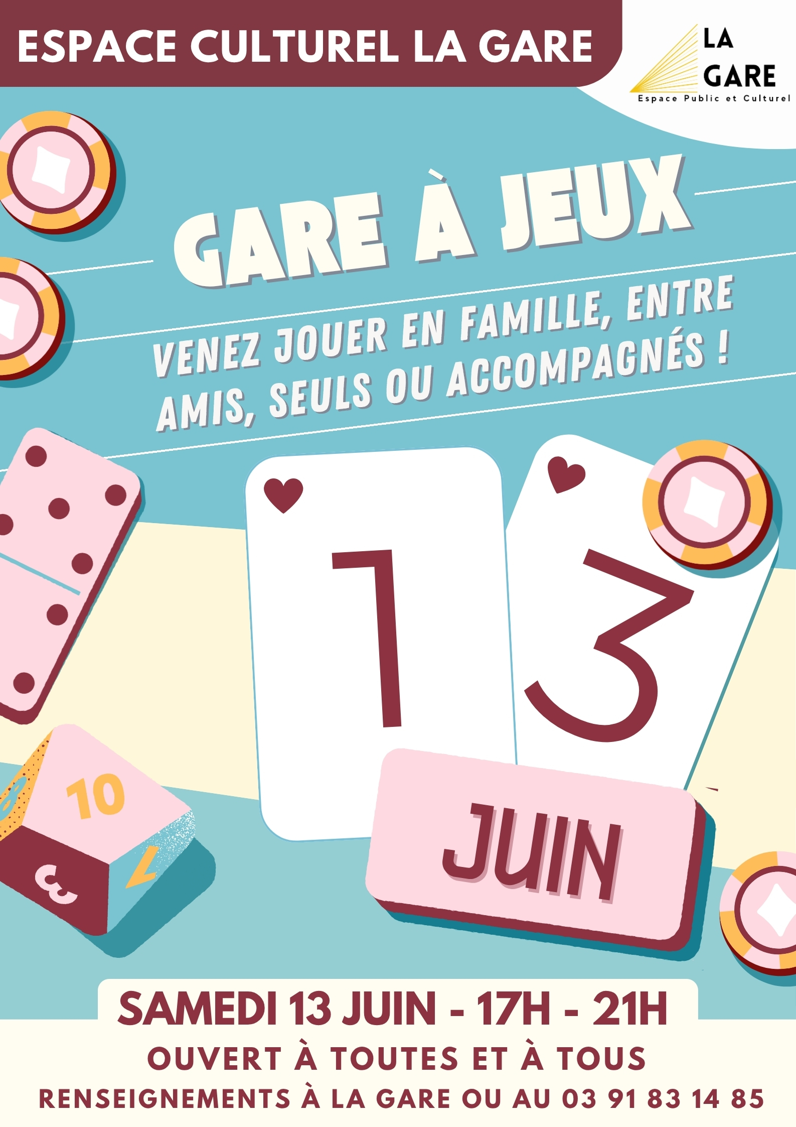gare jeux 13 juin